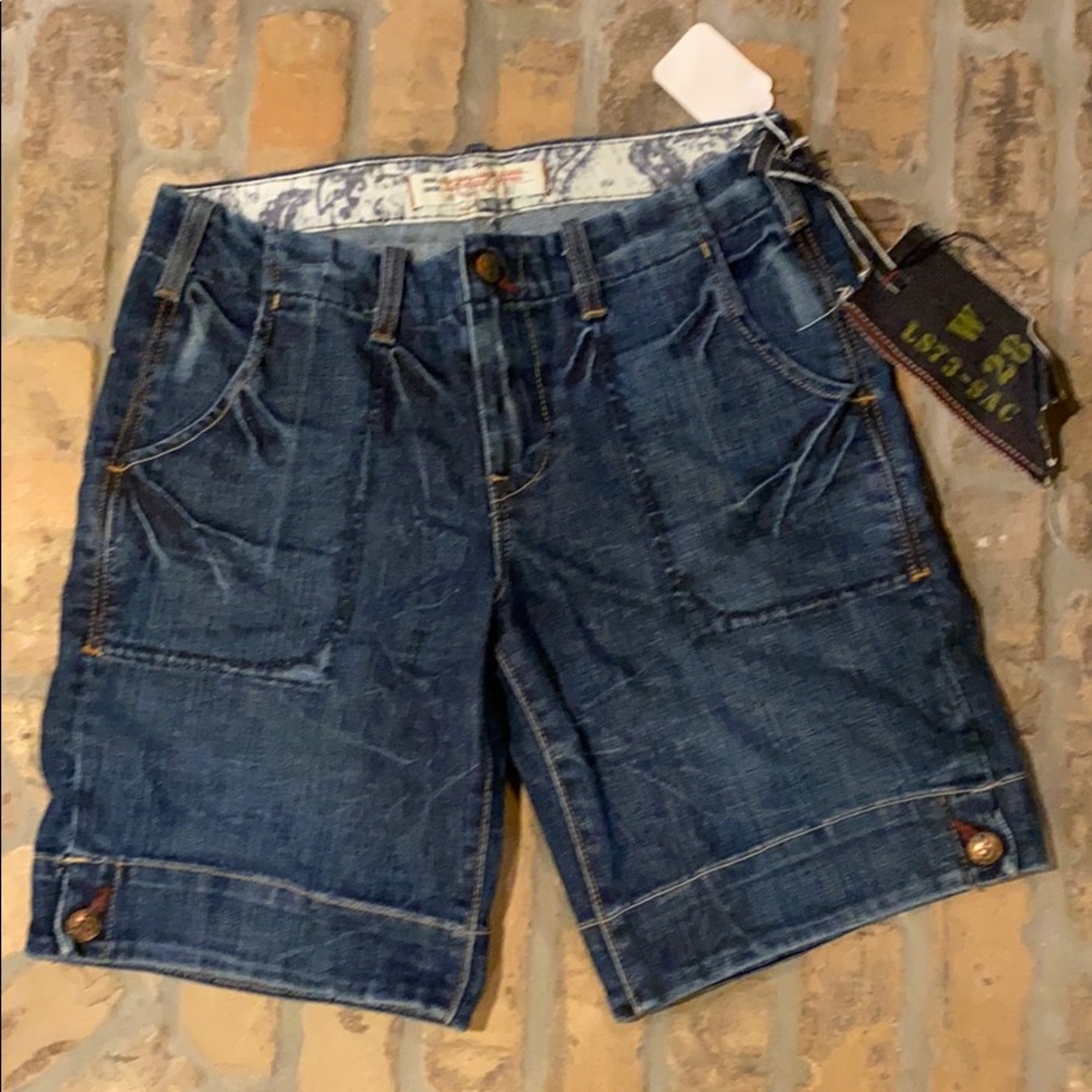 1921 Bermuda jean short